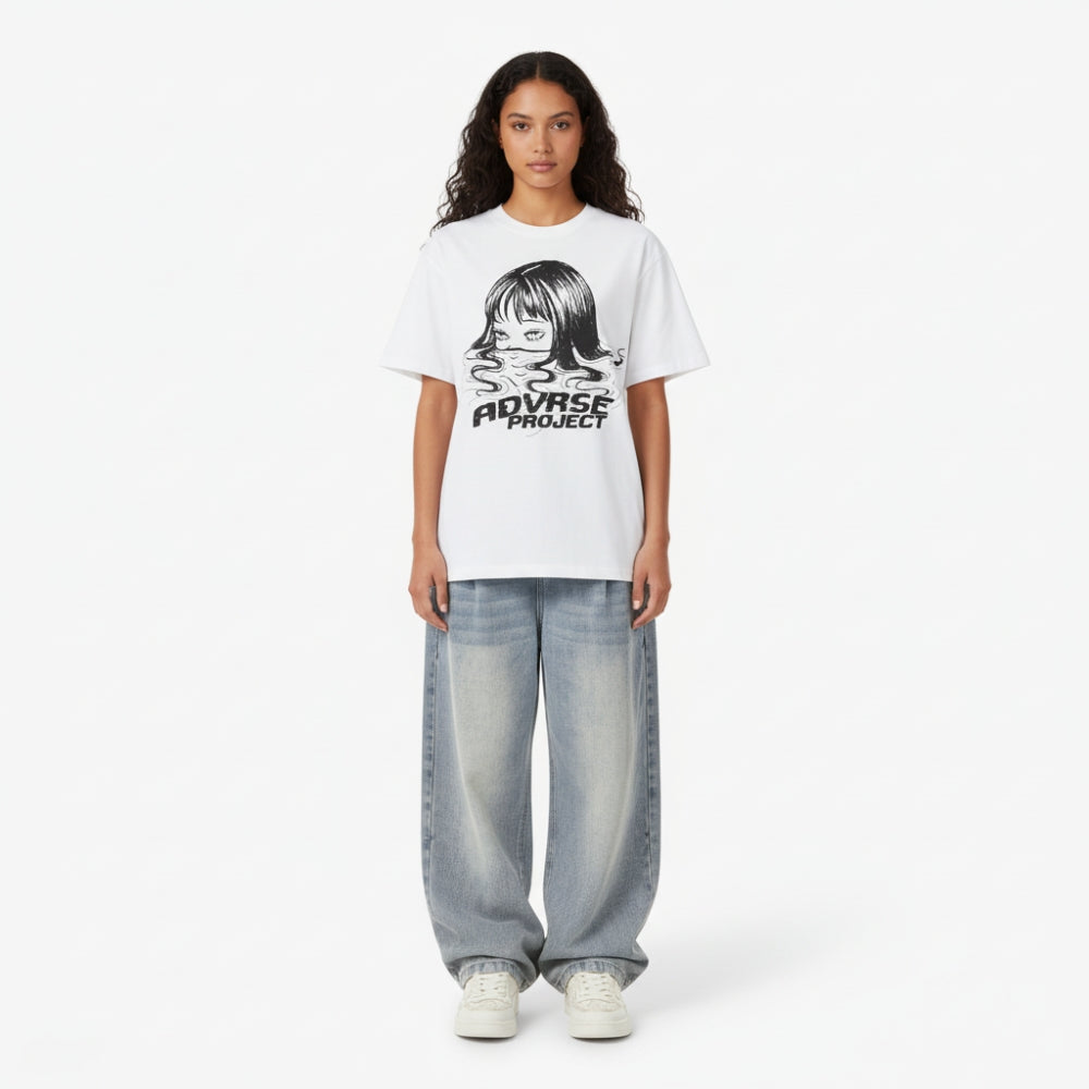 Siren Girl Tee | White