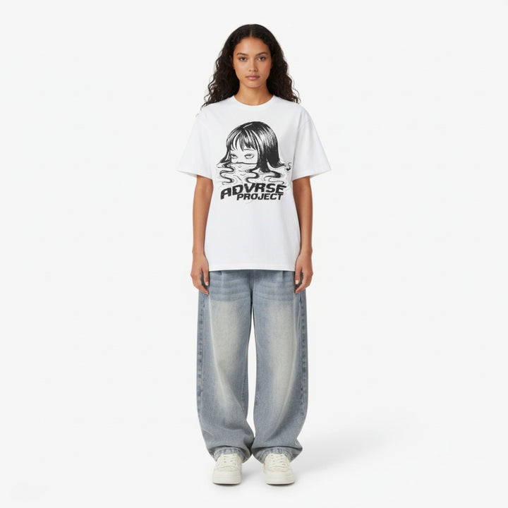 Siren Girl Tee | White