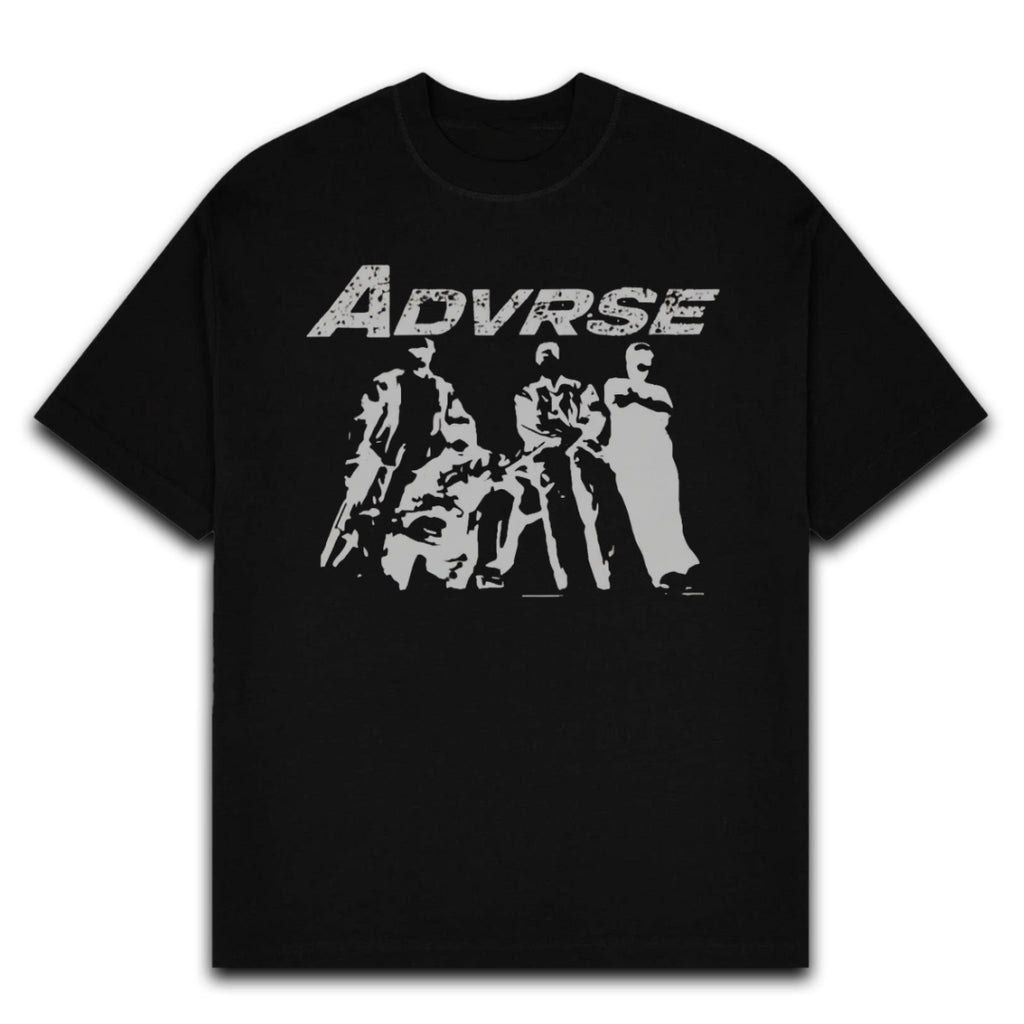 Crew Hood Tee | Black