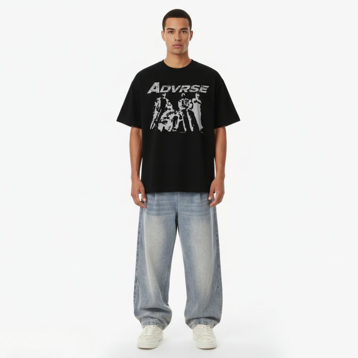 Crew Hood Tee | White