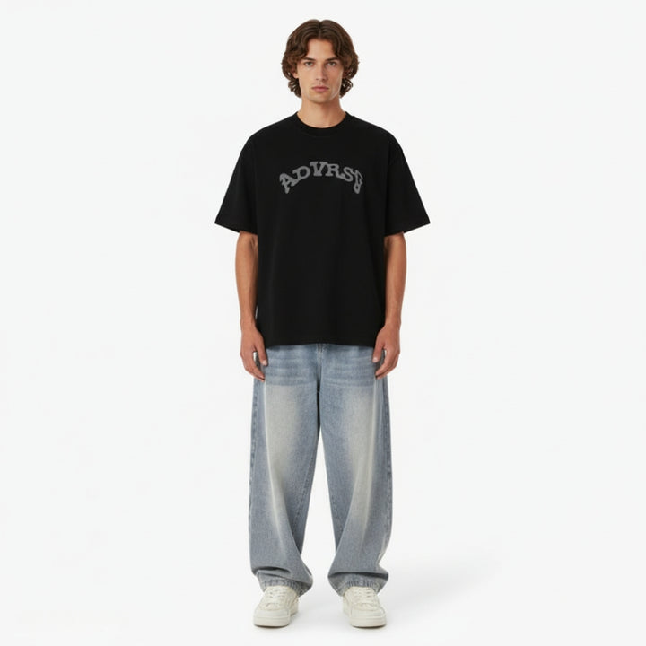 'ADVRSE'  Tee | Black