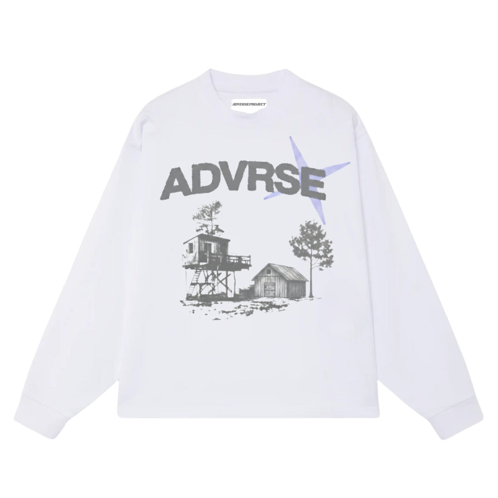 Encampment Longsleeve | White