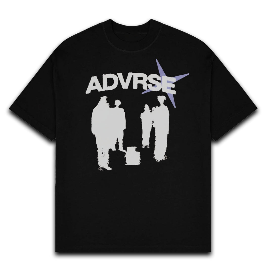 Shadow Huddle Tee | White