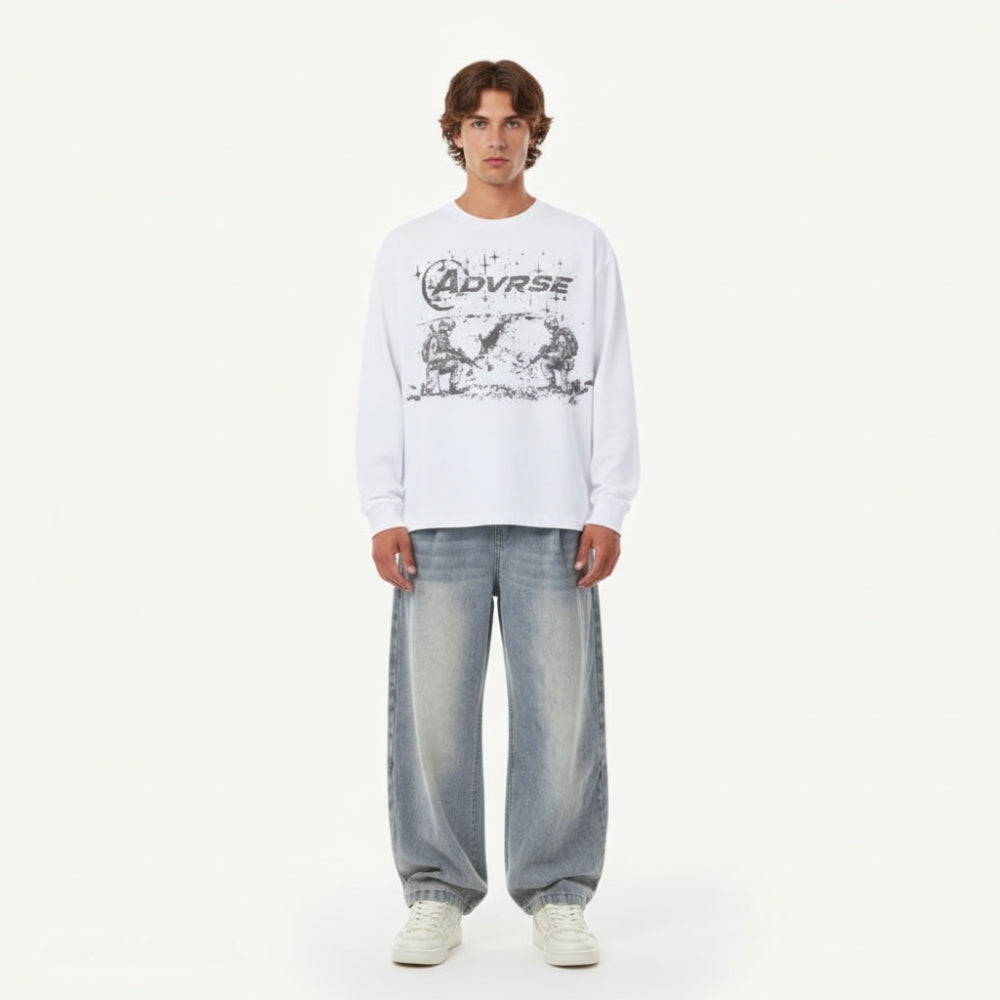 Combat Longsleeve | White