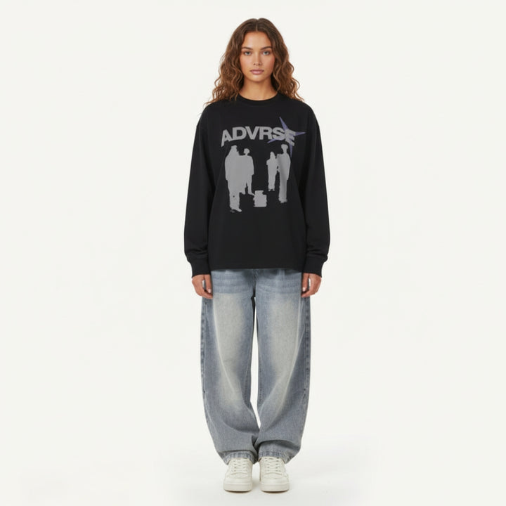 Shadow Huddle Longsleeve | Black