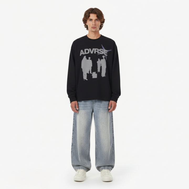 Shadow Huddle Longsleeve | Black