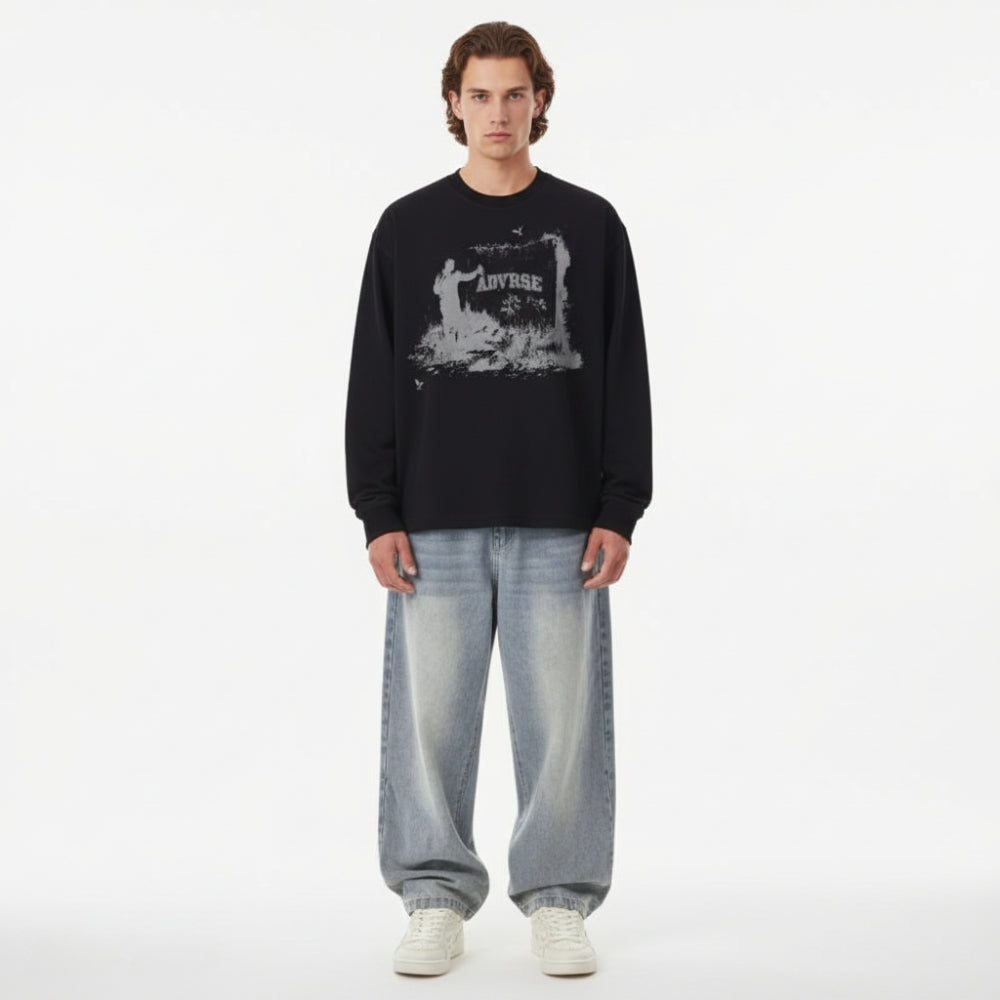 Shadow Wall Longsleeve | White