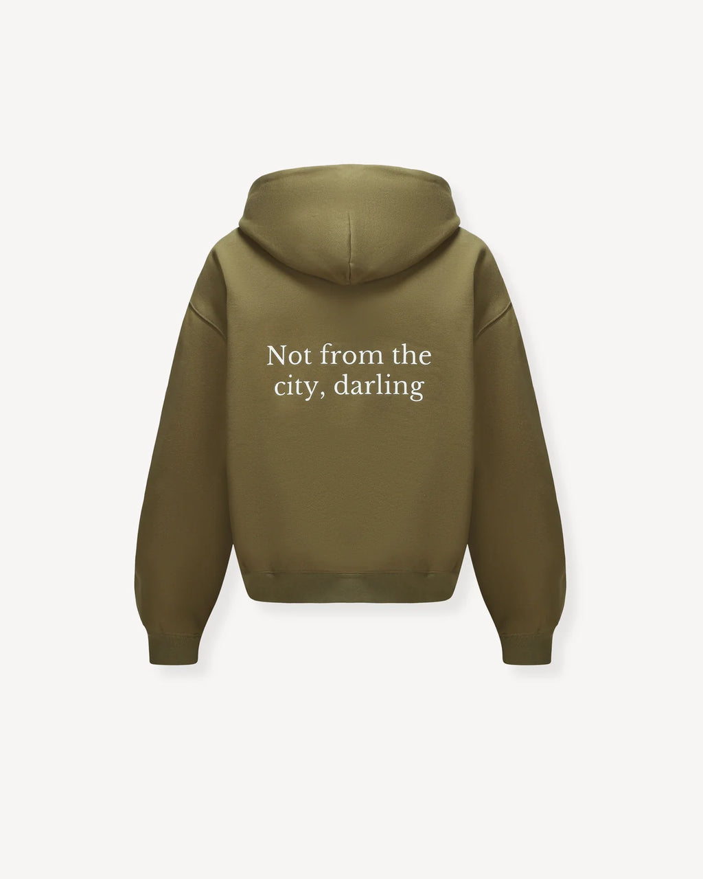 Not from the city hoodie