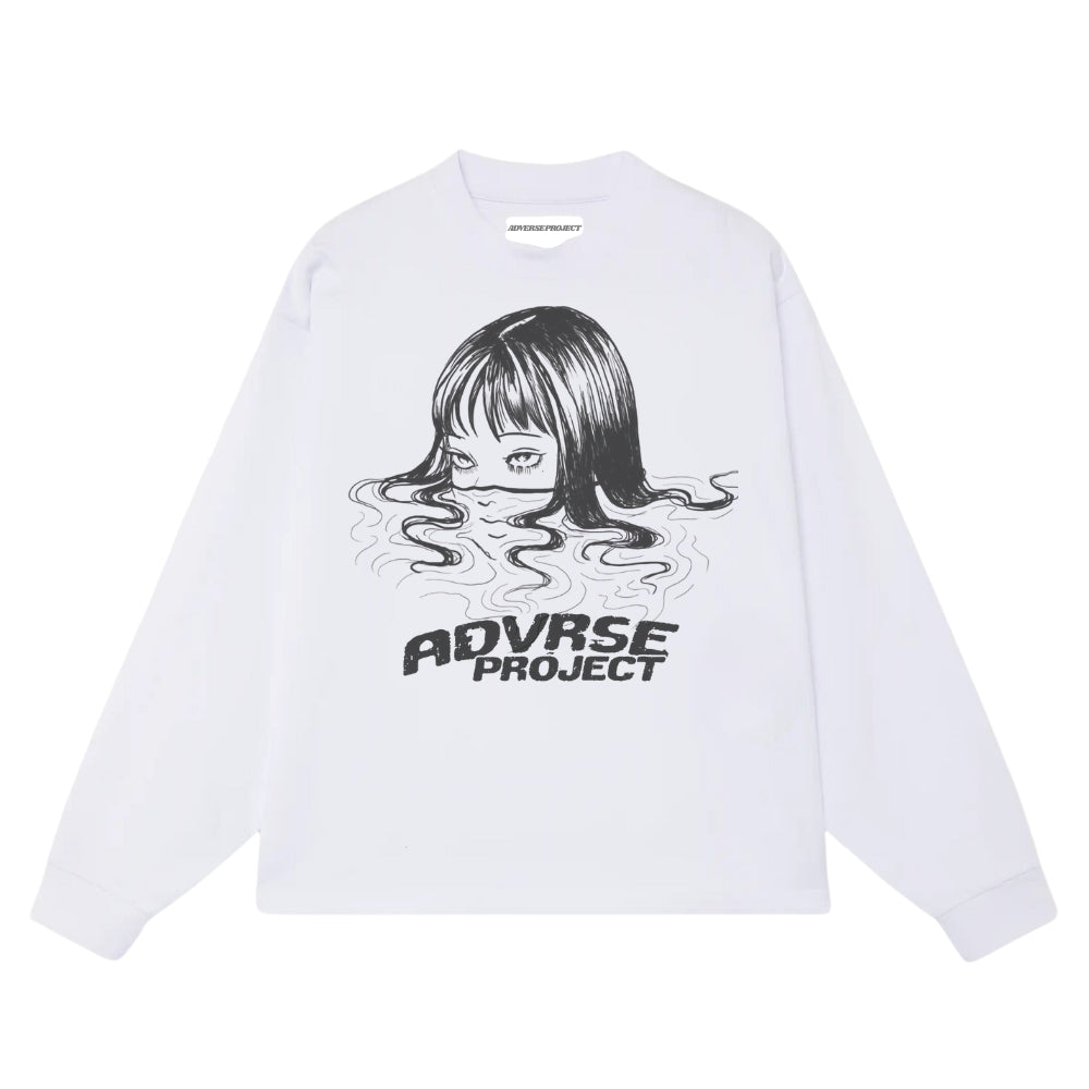 Siren Girl Longsleeve | White