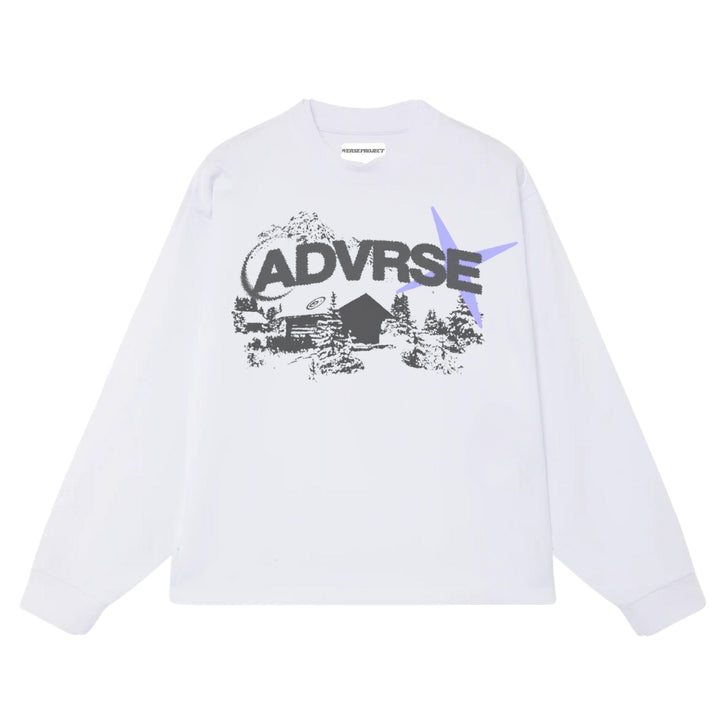 Deep Forest Longsleeve | White