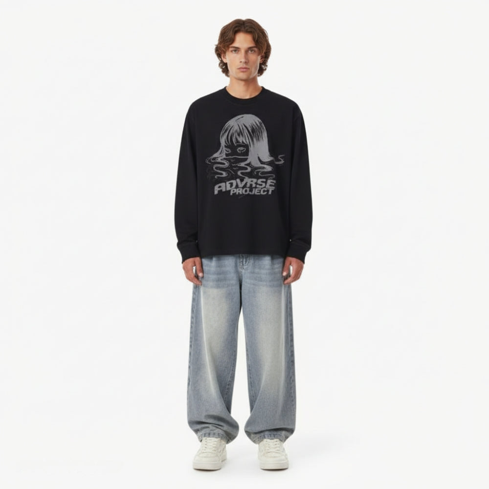 Siren Girl Longsleeve | Black