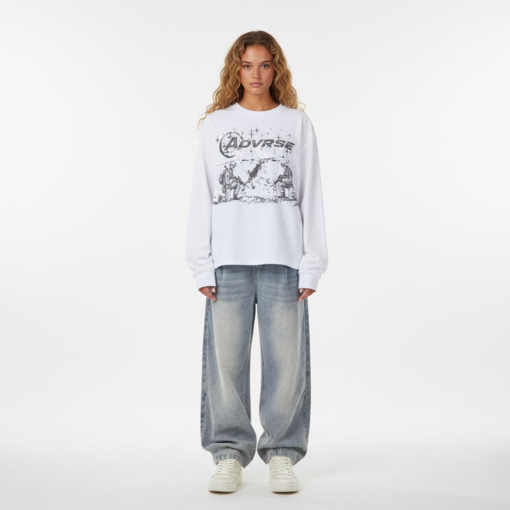 Combat Longsleeve | White