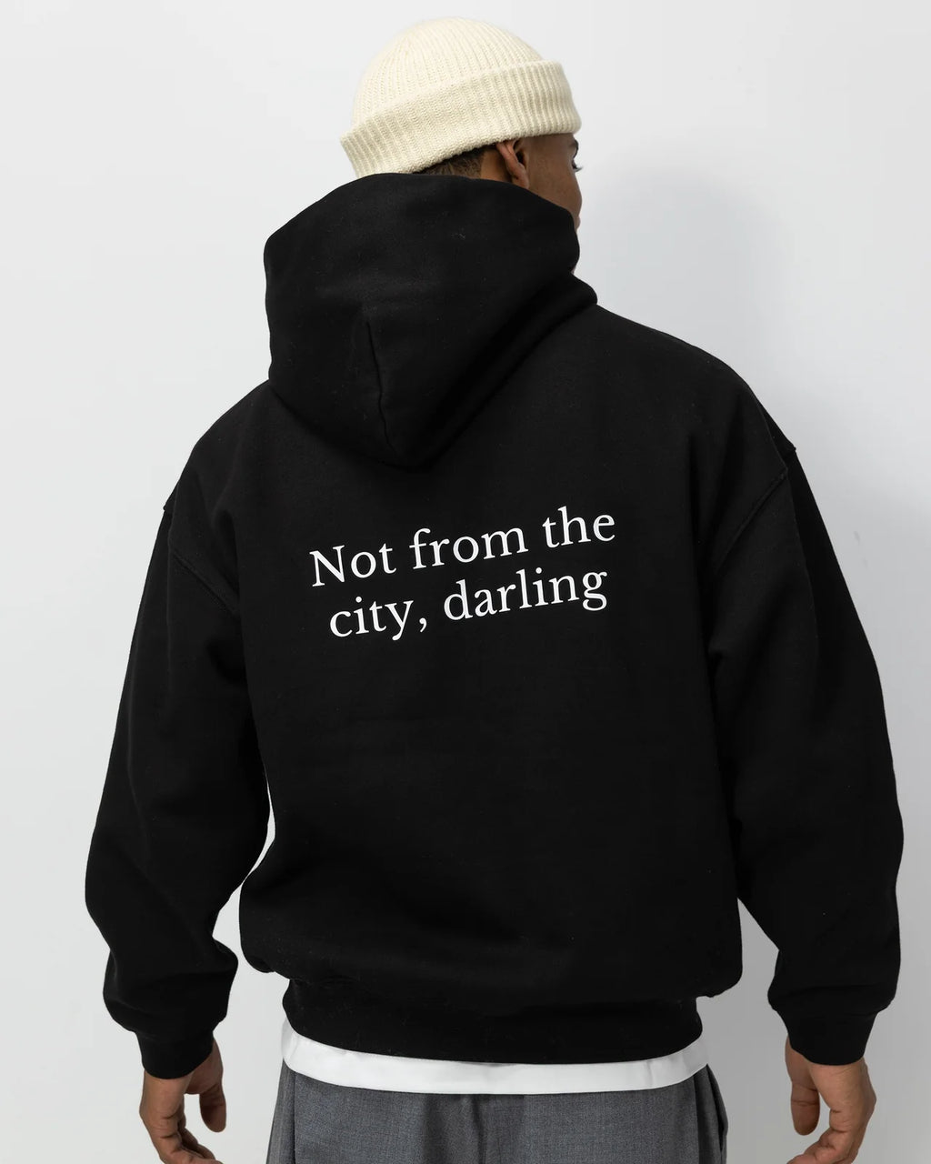 Not from the city hoodie