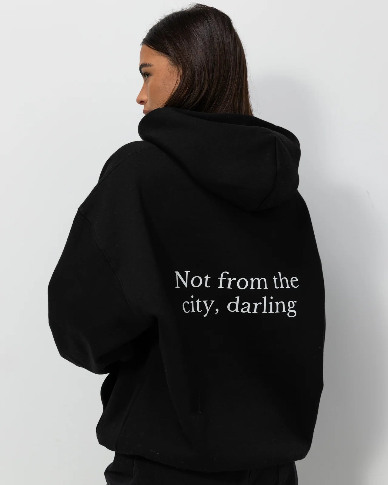 Not from the city hoodie