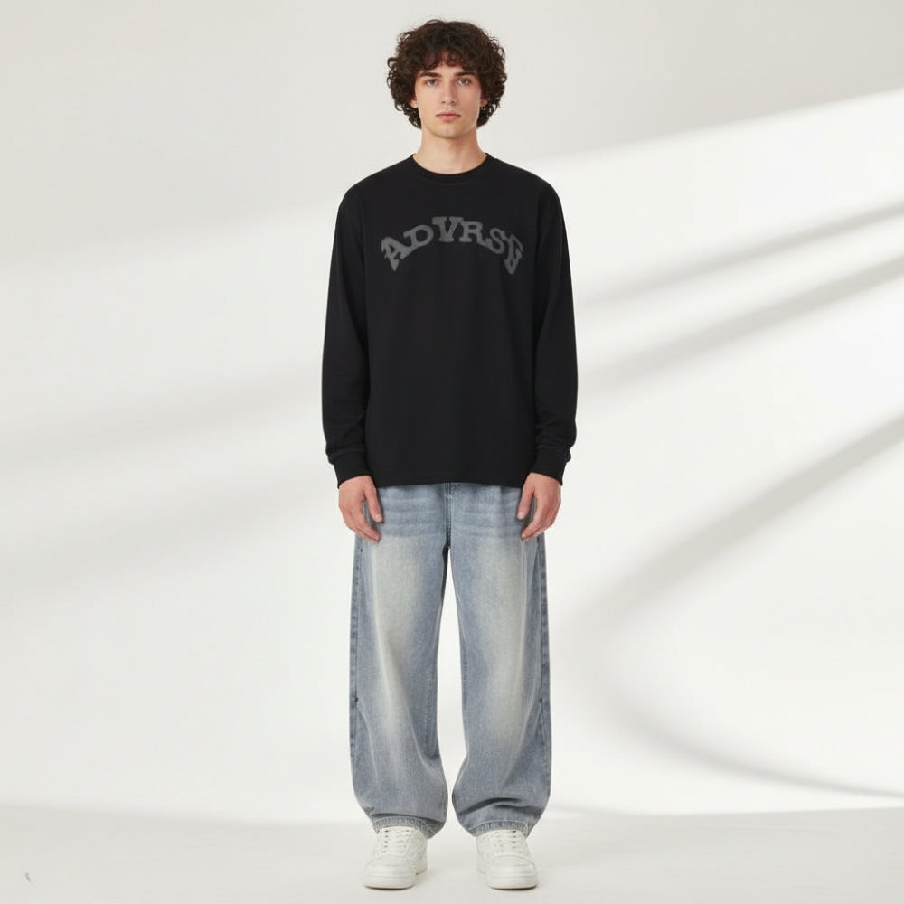 'ADVRSE' Longsleeve | White