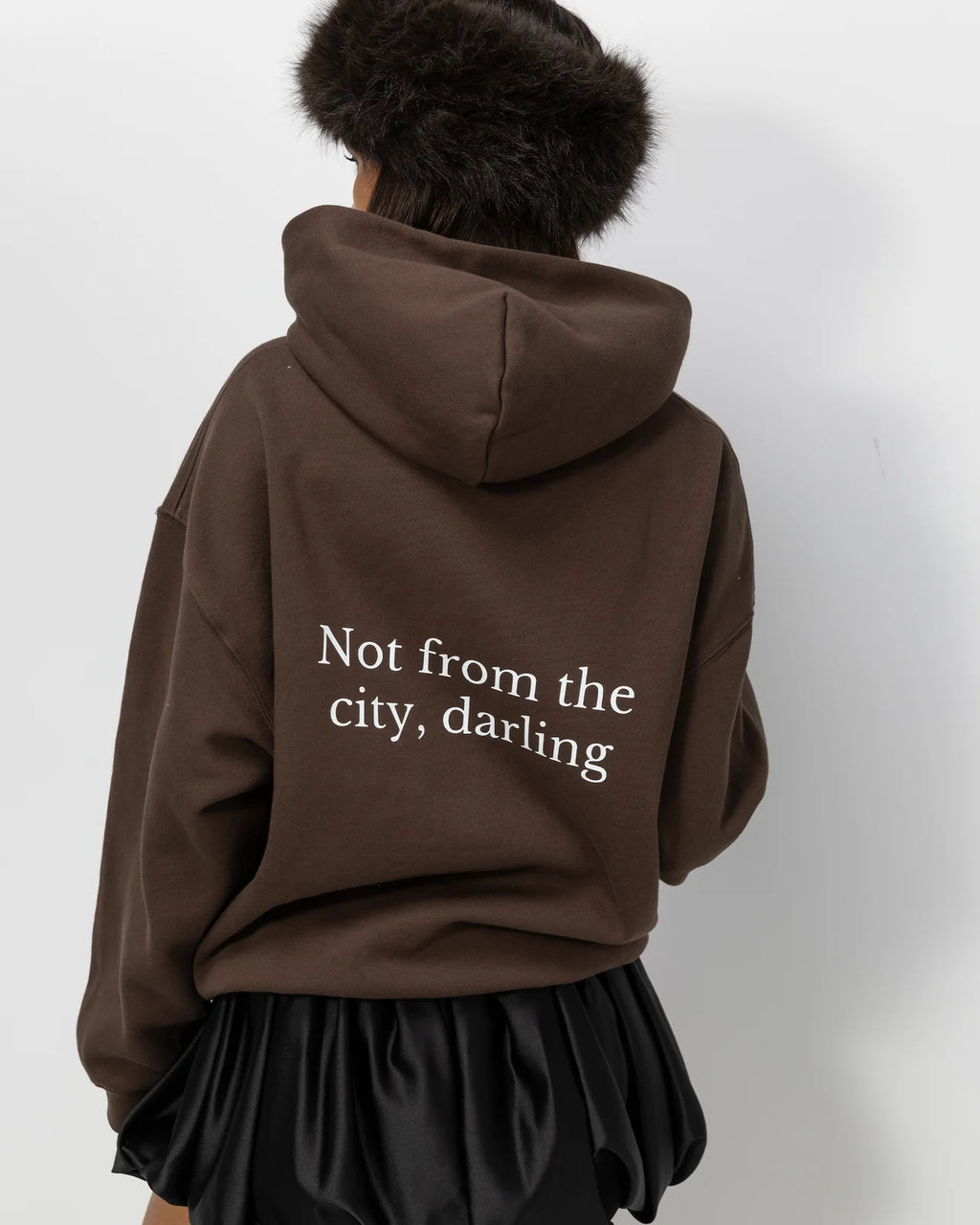 Not from the city hoodie