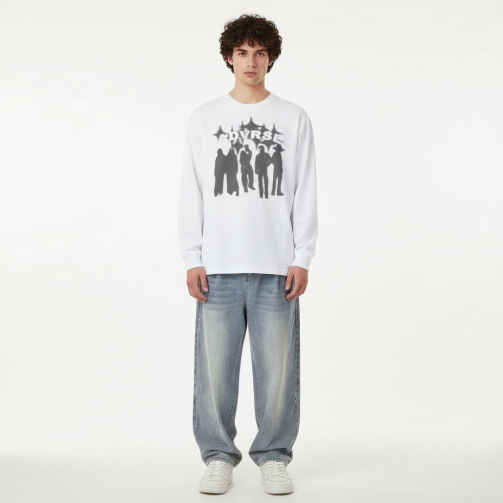 Shadow Unit Longsleeve | White