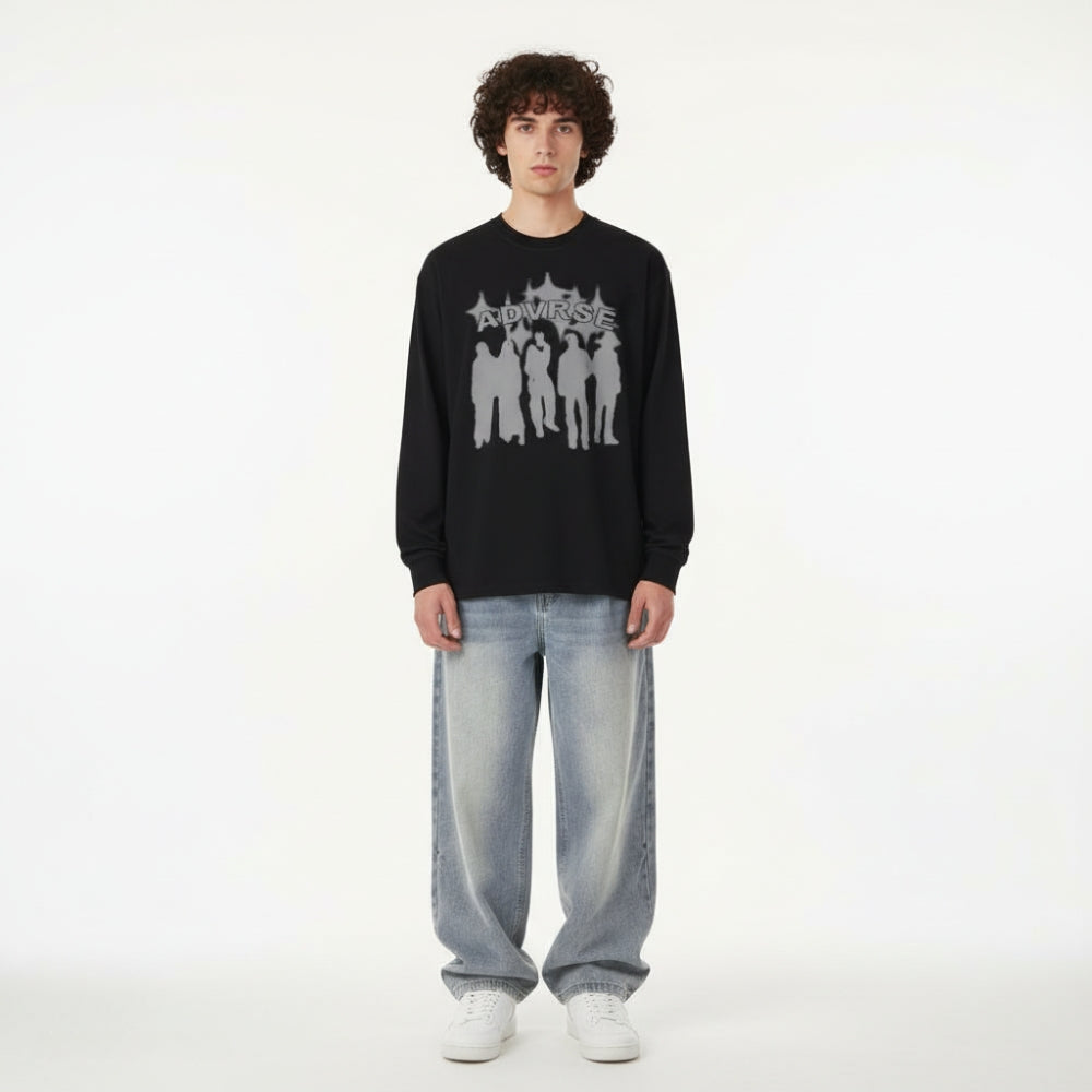 Shadow Unit Longsleeve | White