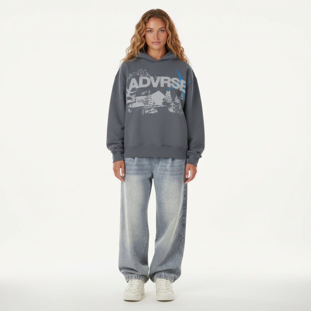 Deep Forest Hoodie | Gray