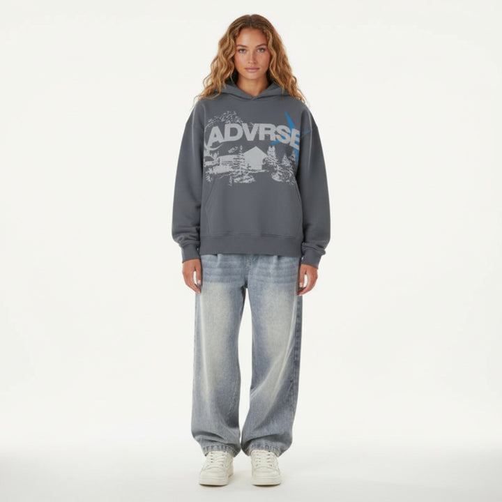 Deep Forest Hoodie | Gray