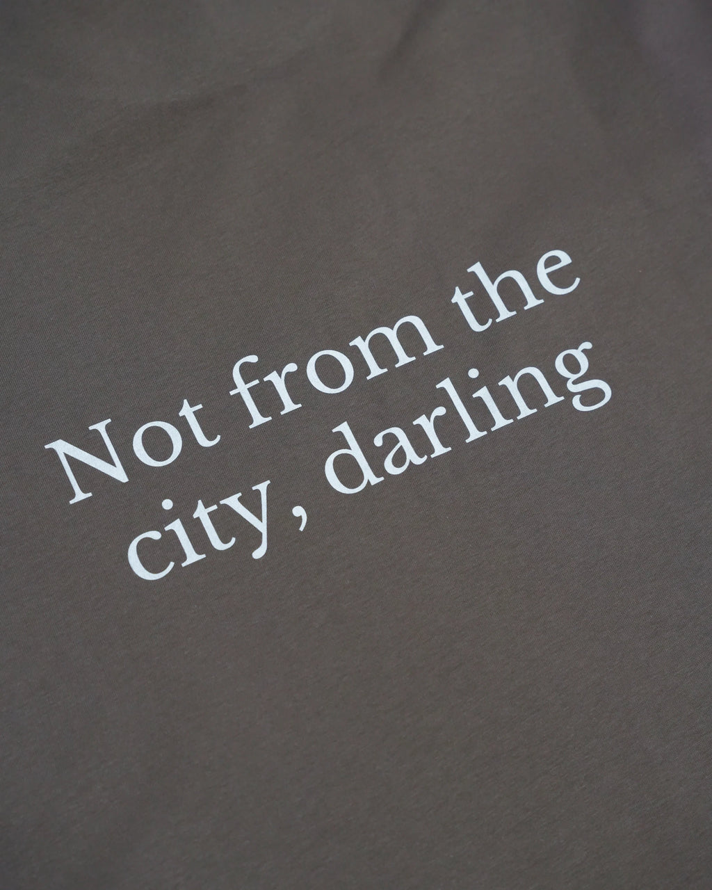 Not from the city tee