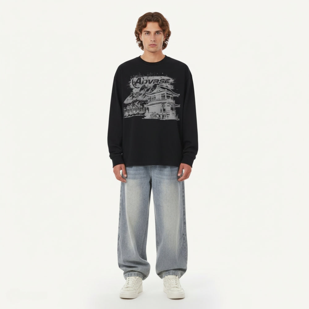 Silent Shrine Longsleeve | Black