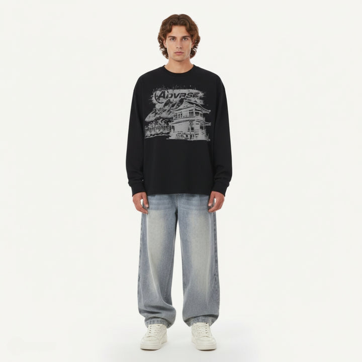 Silent Shrine Longsleeve | Black