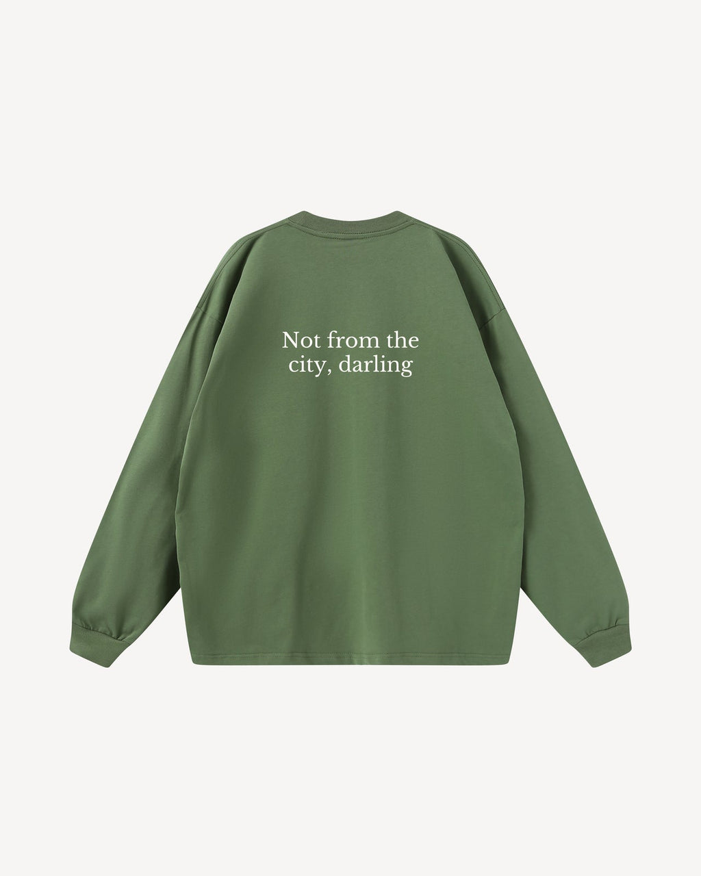 Not from the city long sleeve