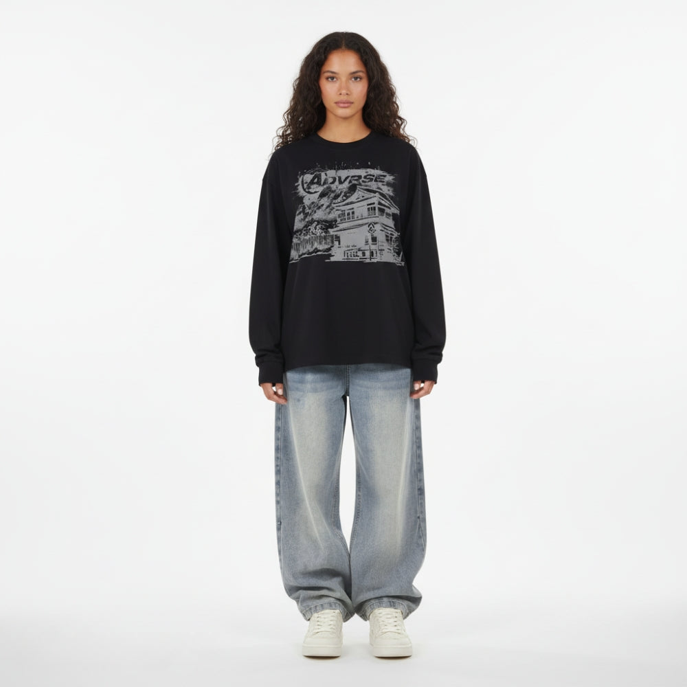 Silent Shrine Longsleeve | Black