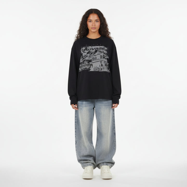 Silent Shrine Longsleeve | Black