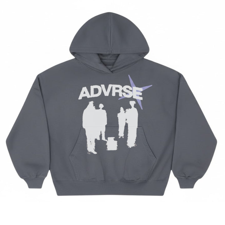 Shadow Huddle Hoodie | White