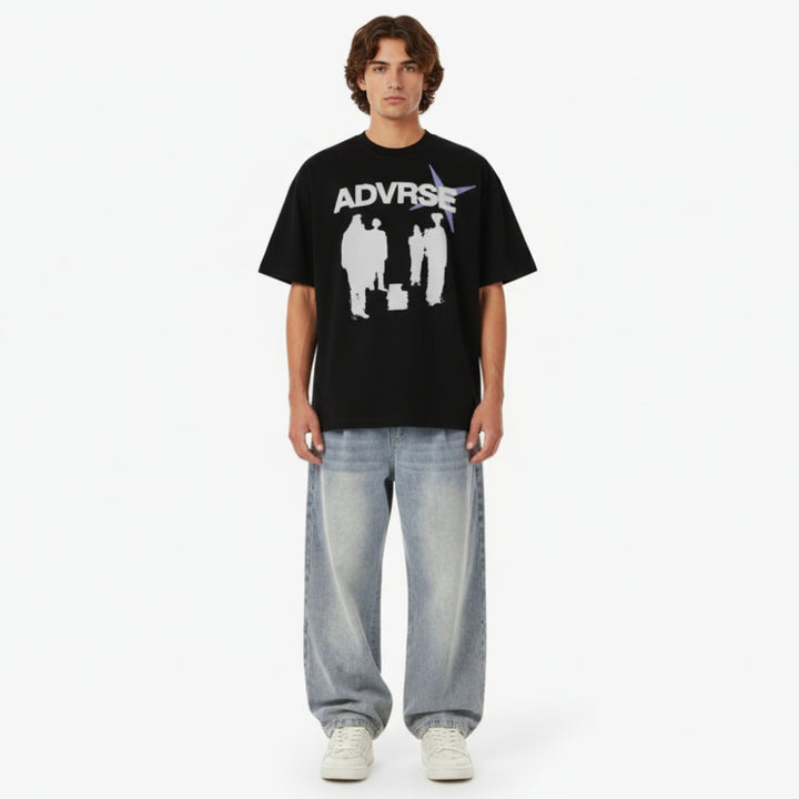 Shadow Huddle Tee | Black