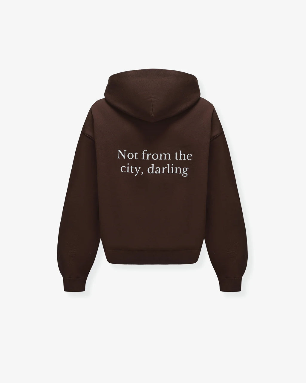 Not from the city hoodie