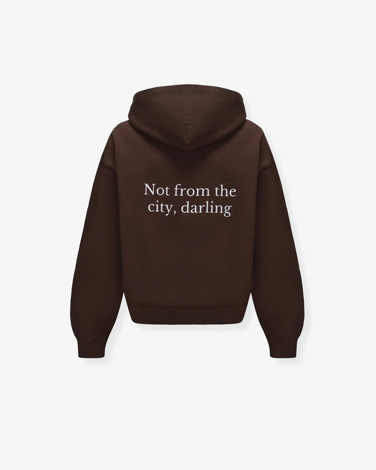 Not from the city hoodie